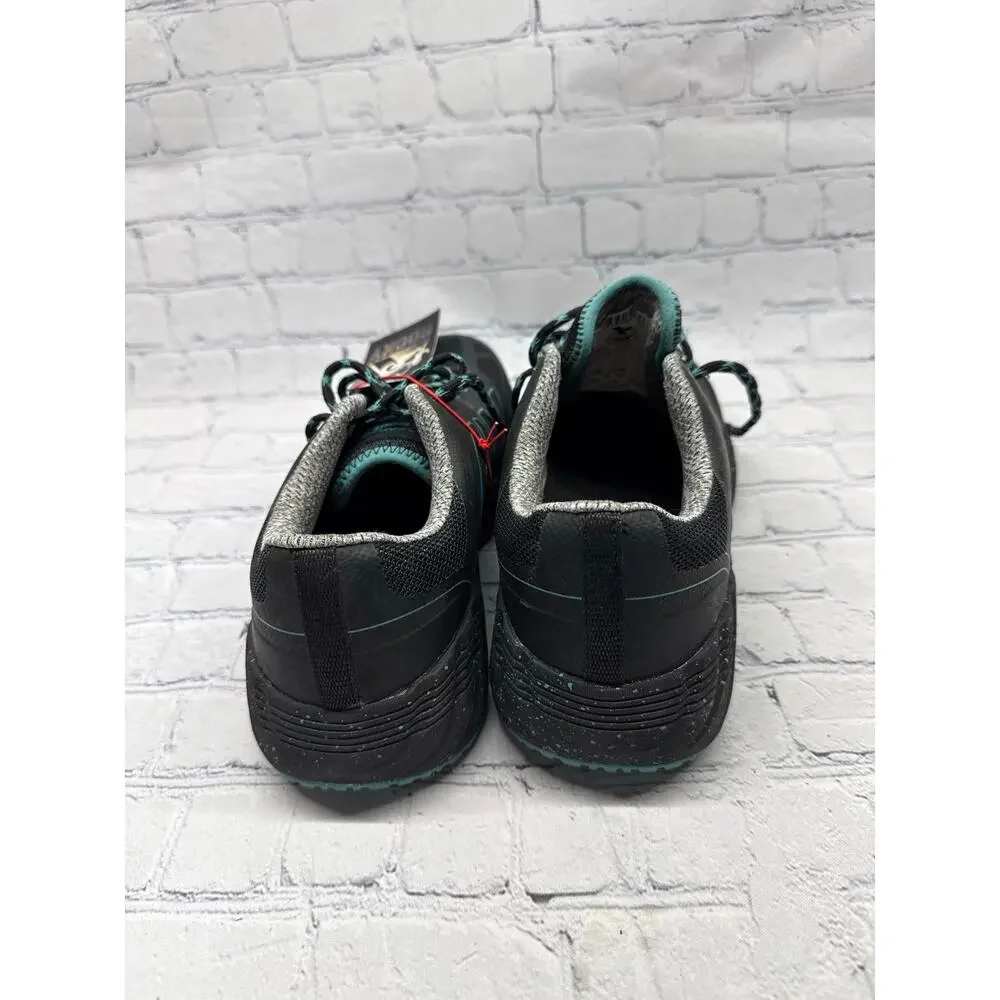 NWT Black Georgia Boot ReFLX Women's Alloy Toe Work Athletic Shoe Size 8